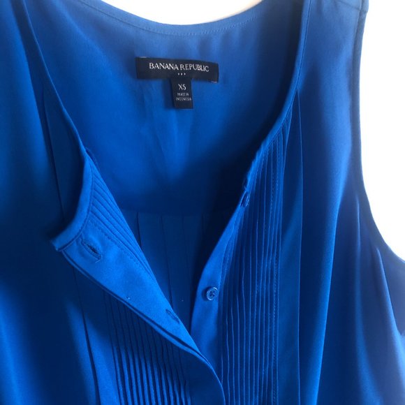 BANANA REPUBLIC Royal Blue Top - Picture 6 of 8